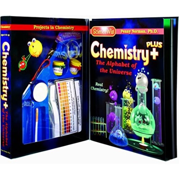 ScienceWiz Chemistry Plus Kit For Kids Age 8+ New - Picture 2 of 5